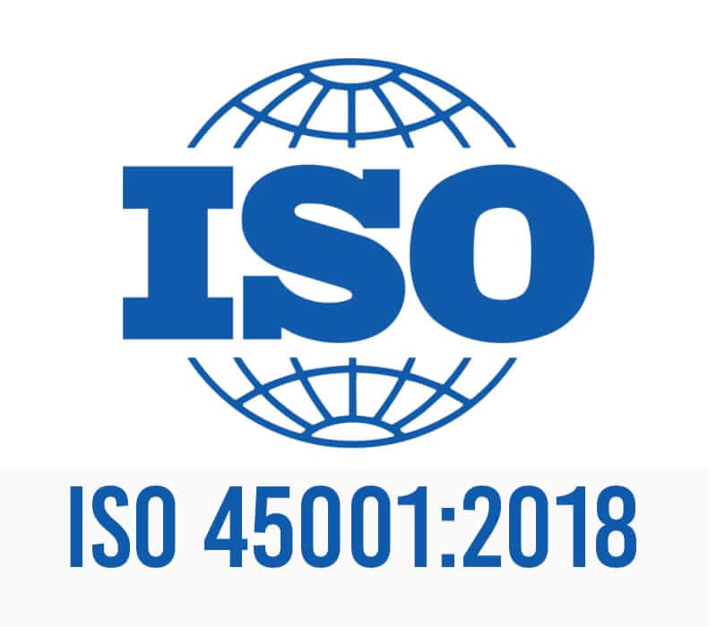 ISO 45001-2018 certified